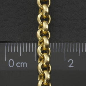 9ct Yellow Gold Belcher Chain 20.5″ 5.5mm