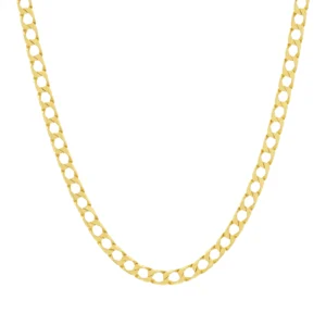 9ct Yellow Gold Curb Chain 21″ 4.5mm