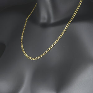 9ct Yellow Gold Curb Chain 21″ 4.5mm