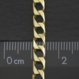 9ct Yellow Gold Curb Chain 21″ 4.5mm