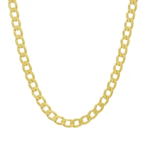 9ct Yellow Gold Curb Chain 26.5″ 6.5mm