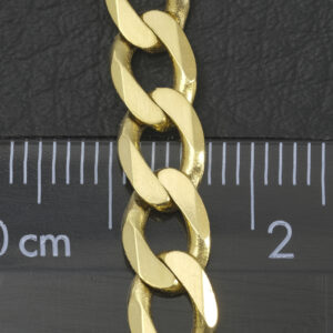 9ct Yellow Gold Curb Chain 26.5″ 6.5mm
