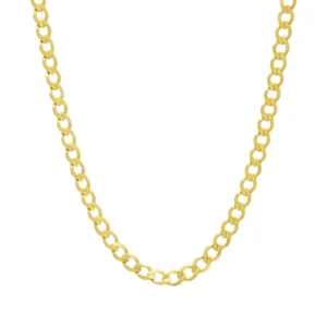 9ct Yellow Gold Curb Chain 28″ 5mm
