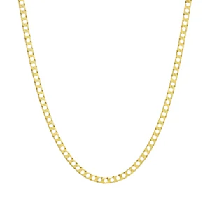 9ct Yellow Gold Curb Chain 24″ 3mm