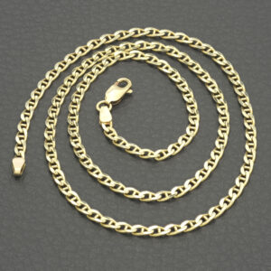 9ct Yellow Gold Marina Chain 18″ 3mm