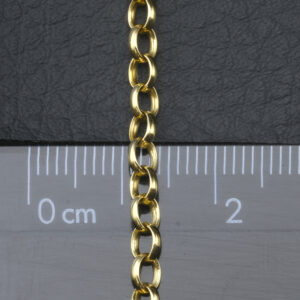 9ct Yellow Gold Belcher Chain 20″ 3.5mm