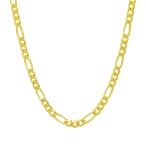 9ct Yellow Gold Figaro Chain 22″ 7mm
