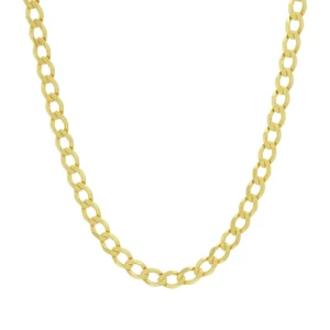 9ct Yellow Gold Curb Chain 20″ 5.5mm