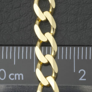 9ct Yellow Gold Curb Chain 20″ 5.5mm