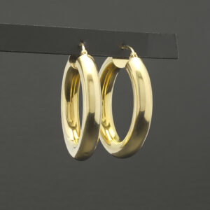9ct Yellow Gold Hoop Earrings
