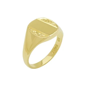 9ct Yellow Gold Signet Ring