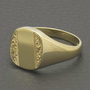 9ct Yellow Gold Signet Ring
