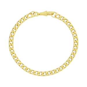9ct Yellow Gold Franco Bracelet 8.5″ 5mm