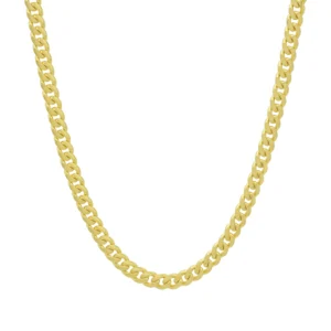 9ct Yellow Gold Curb Chain 24″ 5.5mm