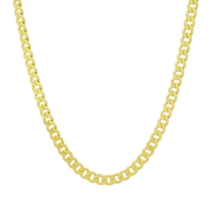 9ct Yellow Gold Curb Chain 20″ 5mm