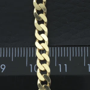 9ct Yellow Gold Curb Chain 20″ 5mm