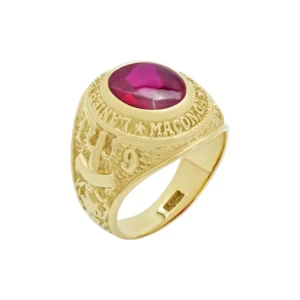 10ct Yellow Gold College Ring