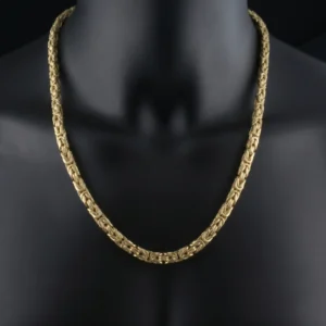 14ct Yellow Gold King Chain 22.5″ 4.5mm