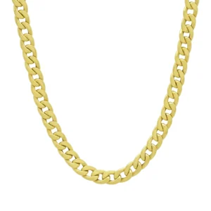 9ct Yellow Gold Curb Chain 19.5″ 6.5mm