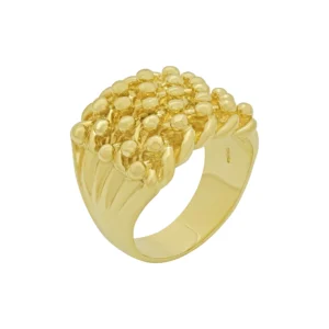 9ct Yellow Gold Keeper Ring