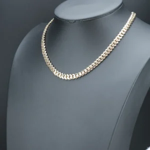 9ct Rose Gold Cuban Chain 20″ 8.5mm