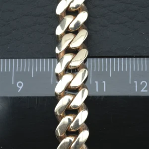 9ct Rose Gold Cuban Chain 20″ 8.5mm