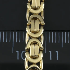 9ct Yellow Gold Byzantine Chain 18″ 5.5mm