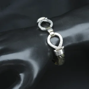 9ct Yellow Gold 0.26ct Diamond Double Loop Bangle
