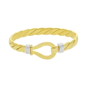 9ct Yellow Gold Loop Bangle