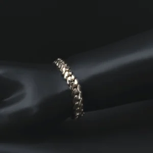 9ct Rose Gold Cuban Bracelet 6.5″ 8.5mm