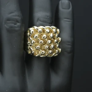 9ct Yellow Gold Keeper Ring