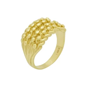 9ct Yellow Gold Keeper Ring