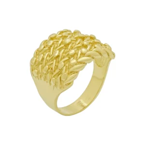 9ct Yellow Gold Keeper Ring