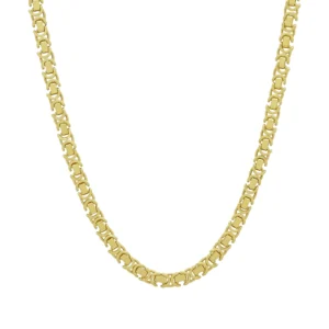 9ct Yellow Gold Byzantine Chain 22.5″ 4.5mm