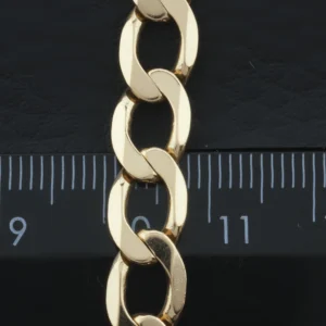 9ct Yellow Gold Curb Chain 21″ 6mm