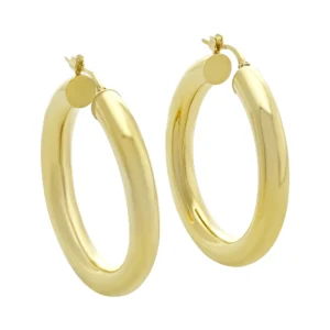 9ct Yellow Gold Hoop Earrings
