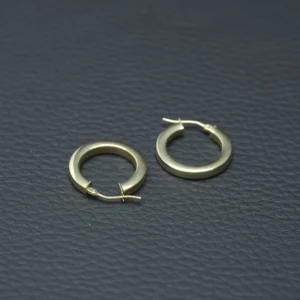 9ct Yellow Gold Hoop Earrings