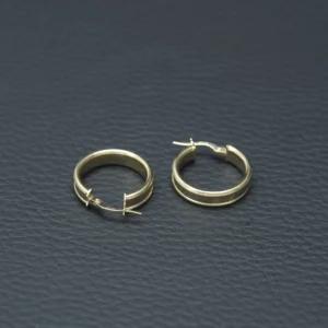 9ct Yellow Gold Hoop Earrings