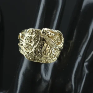 9ct Yellow Gold Saddle Ring