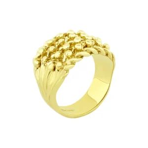 9ct Yellow Gold Keeper Ring