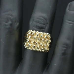 9ct Yellow Gold Keeper Ring