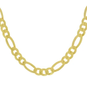 9ct Yellow Gold Figaro Chain 20″ 8mm