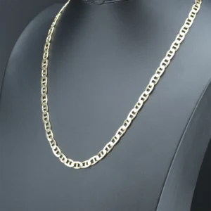 9ct Yellow Gold Marina Chain 24.5″ 7mm