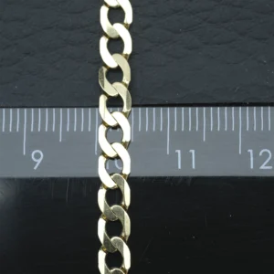 9ct Yellow Gold Curb Chain 21″ 4.5mm