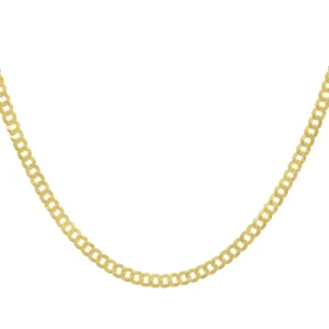 9ct Yellow Gold Curb Chain 20″ 4.5mm