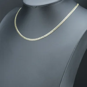9ct Yellow Gold Curb Chain 20″ 4.5mm