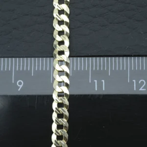 9ct Yellow Gold Curb Chain 20″ 4.5mm