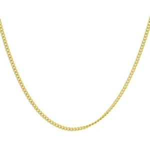 9ct Yellow Gold Curb Chain 28″ 2.5mm