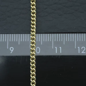 9ct Yellow Gold Curb Chain 28″ 2.5mm