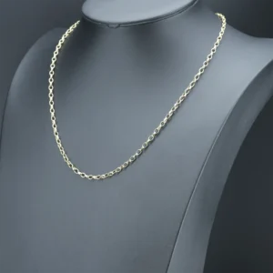 9ct Yellow Gold Belcher Chain 23.5″ 4mm